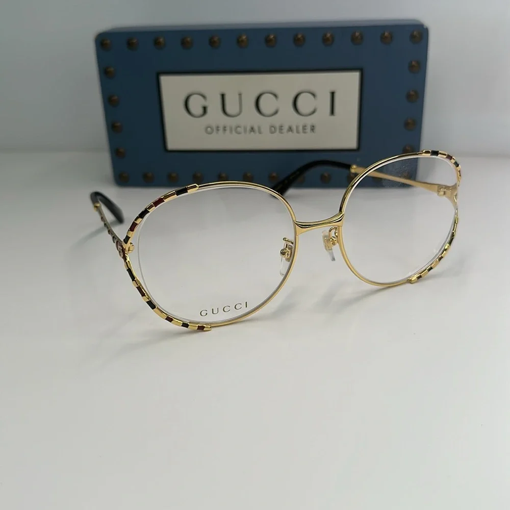 New Authentic Gucci GG0596OA - Alternate Fit Eyeglasses Women